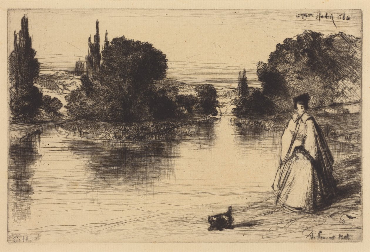 Slepeveien av Francis Seymour Haden