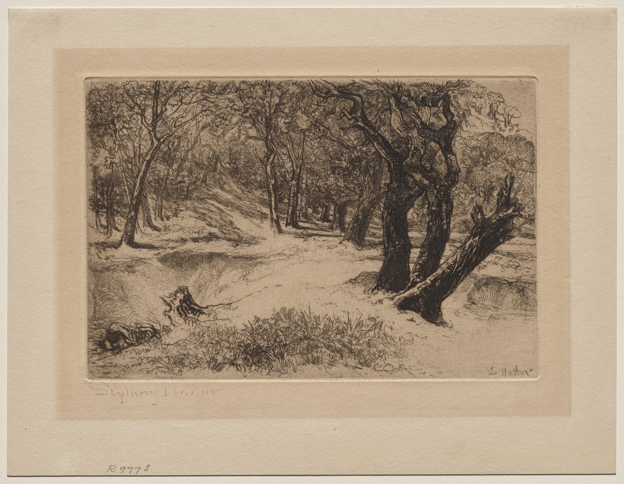 Tre søstre av Francis Seymour Haden