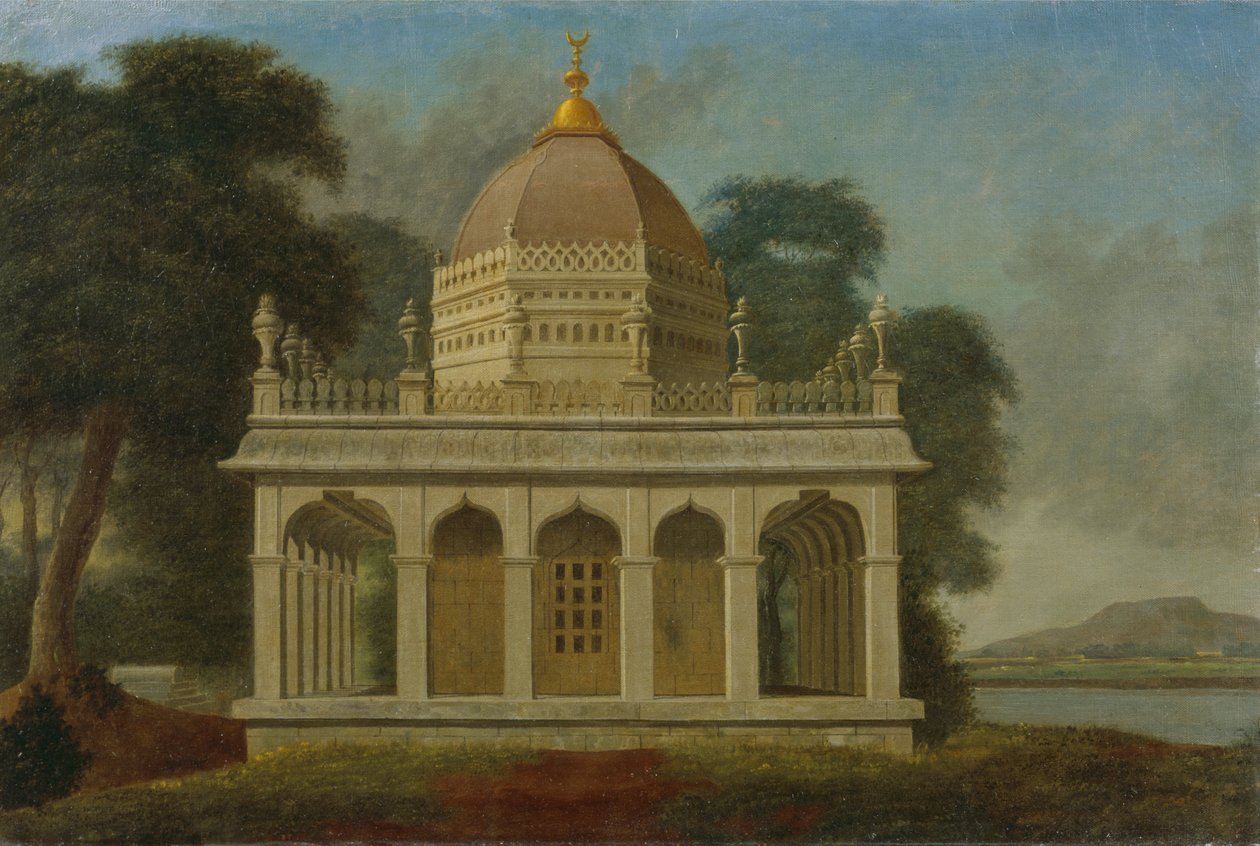 Mausoleum ved Outatori nær Trichinopoly av Francis Swain Ward