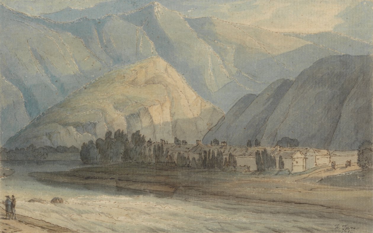 The Grange ved hodet av Keswick Lake av Francis Towne