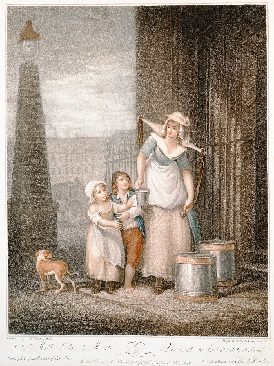 Milk below Maids, plate 2 av 