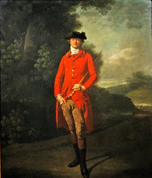 Portrett av Lord Spencer Hamilton (olje på lerret) av Francis Wheatley