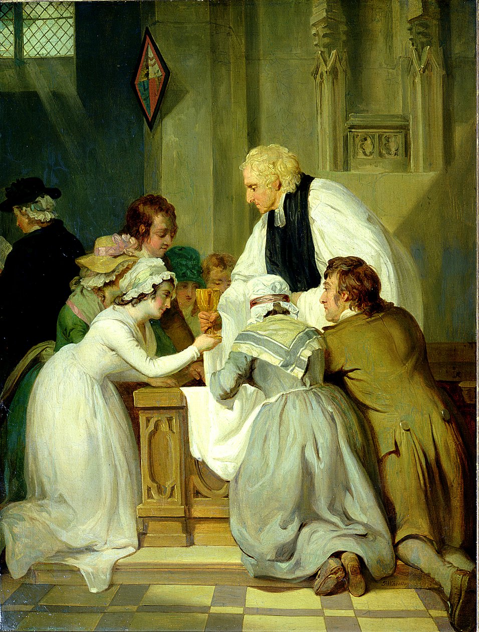 Nattverden (olje på lerret) av Francis Wheatley