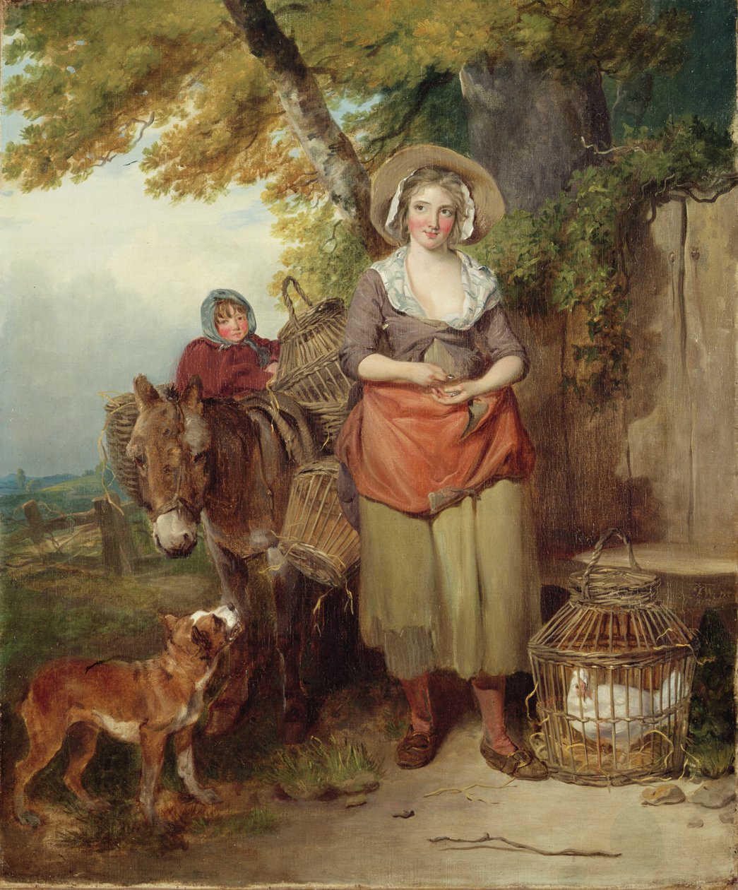 Returen fra markedet av Francis Wheatley