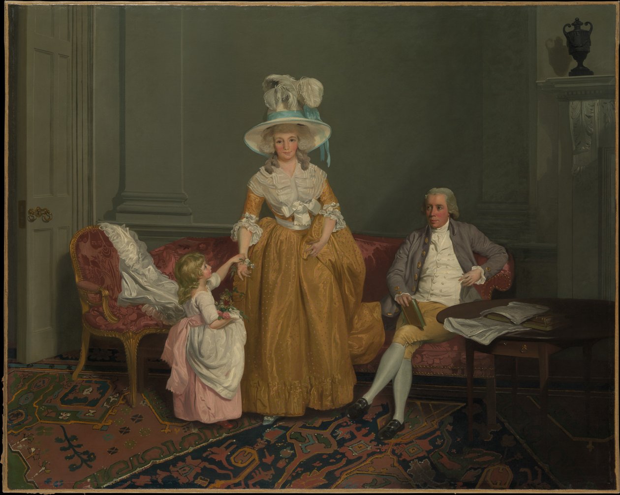 Saithwaite-familien av Francis Wheatley