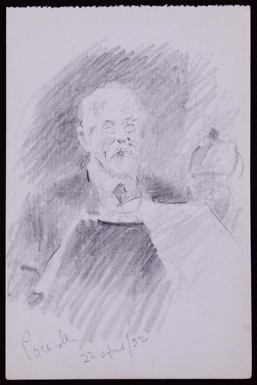 Portrett av Alfred Powell av Francis Wilfred Lawson
