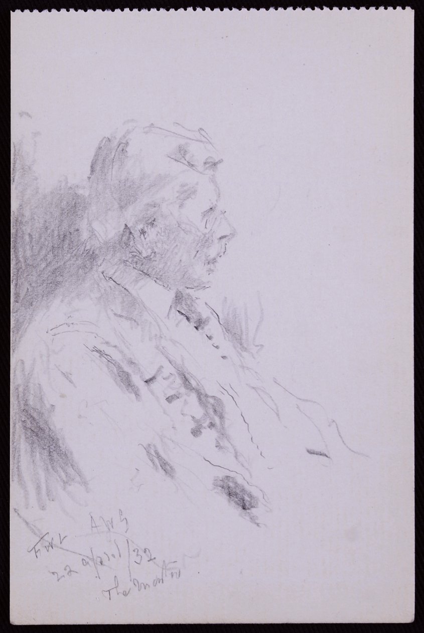 Portrett av Basil Oliver av Francis Wilfred Lawson