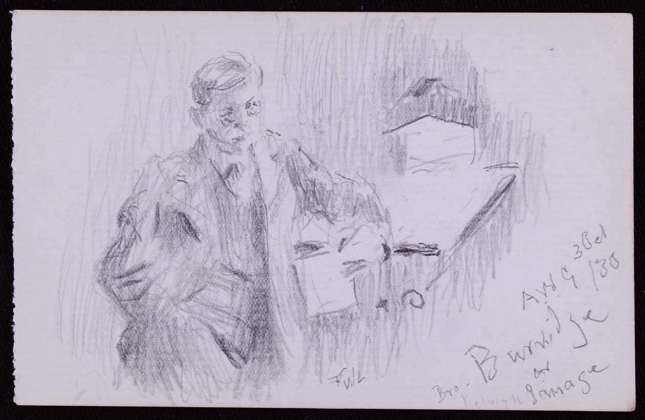 Portrett av FV Burridge av Francis Wilfred Lawson