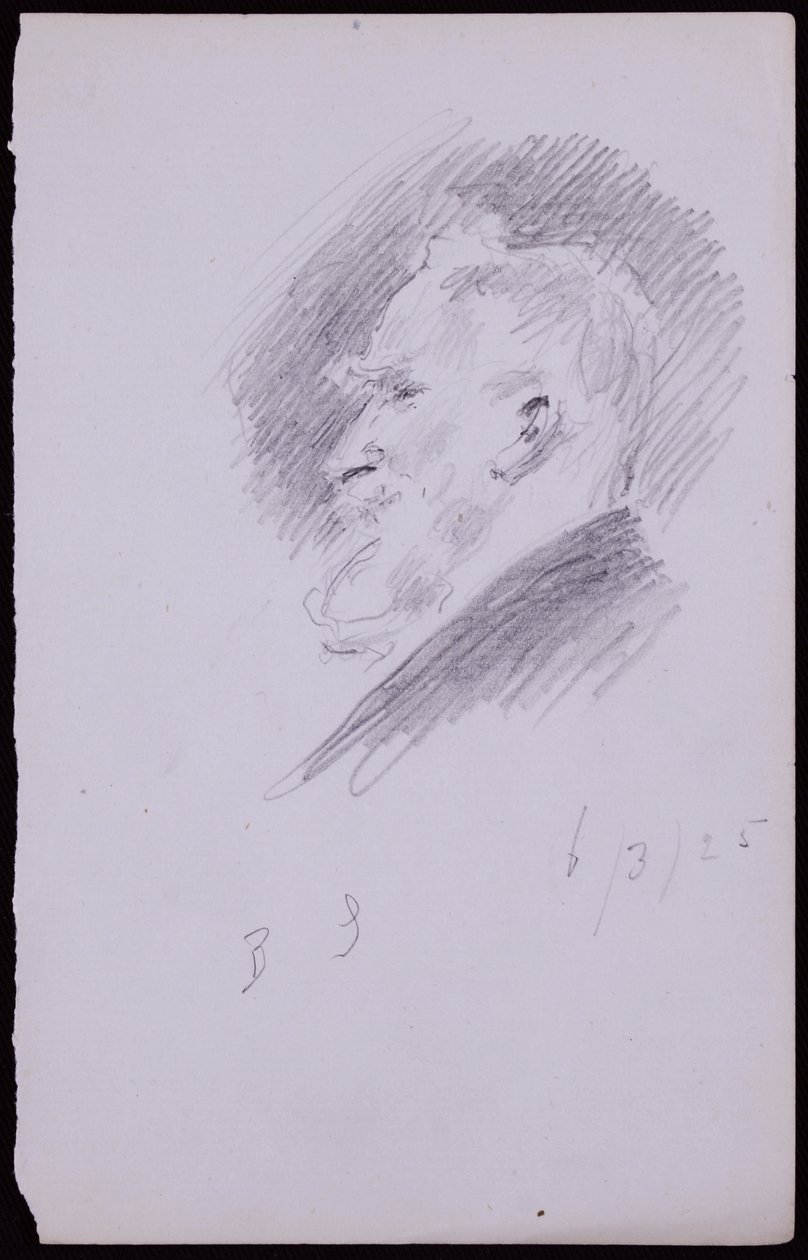 Portrett av George Bernard Shaw av Francis Wilfred Lawson
