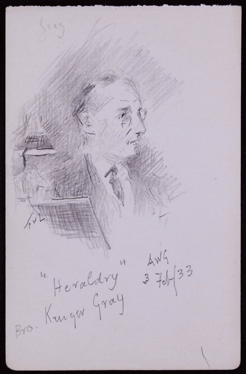 Portrett av George Kruger Gray av Francis Wilfred Lawson