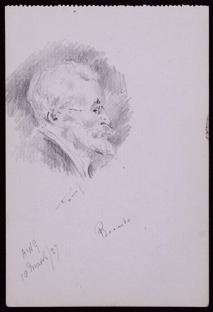 Portrett av Halsey Ricardo av Francis Wilfred Lawson