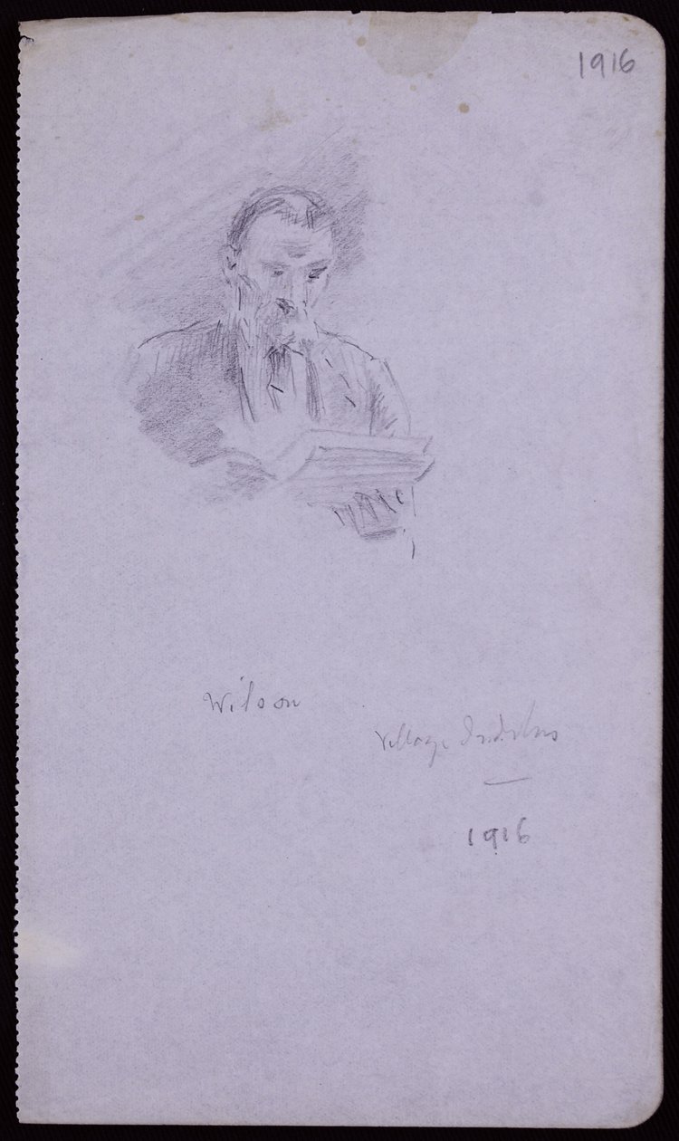 Portrett av Henry Wilson av Francis Wilfred Lawson