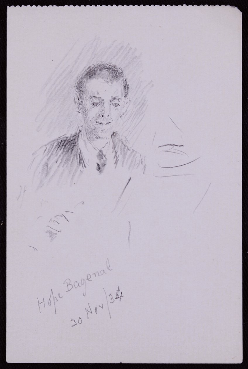 Portrett av Hope Bagenal av Francis Wilfred Lawson