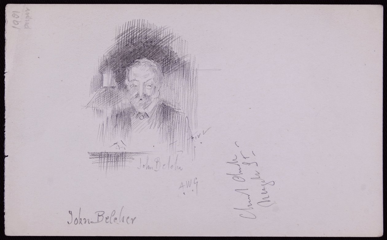 Portrett av John Belcher av Francis Wilfred Lawson