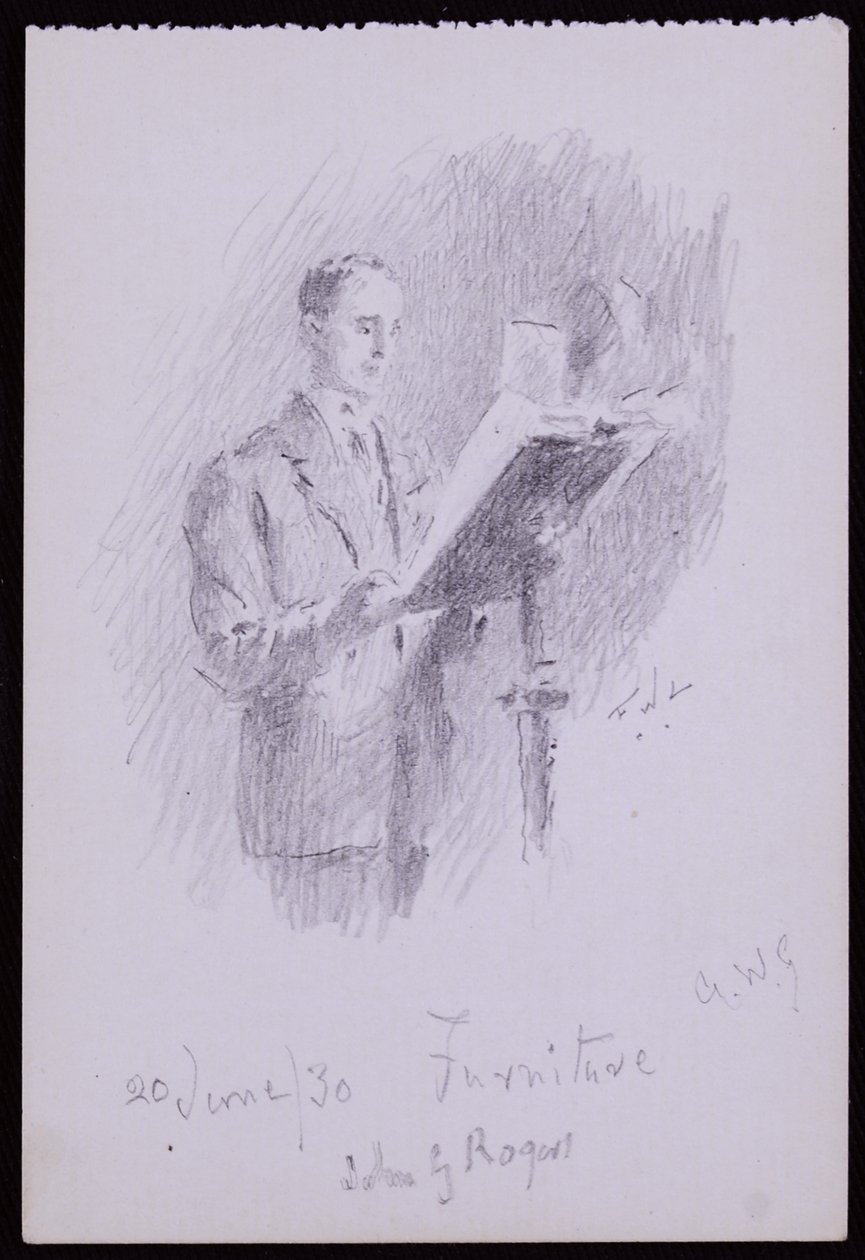 Portrett av John G Rogers av Francis Wilfred Lawson