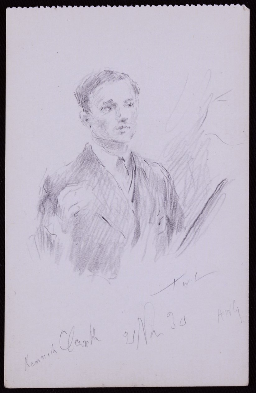Portrett av Kenneth Clarke av Francis Wilfred Lawson