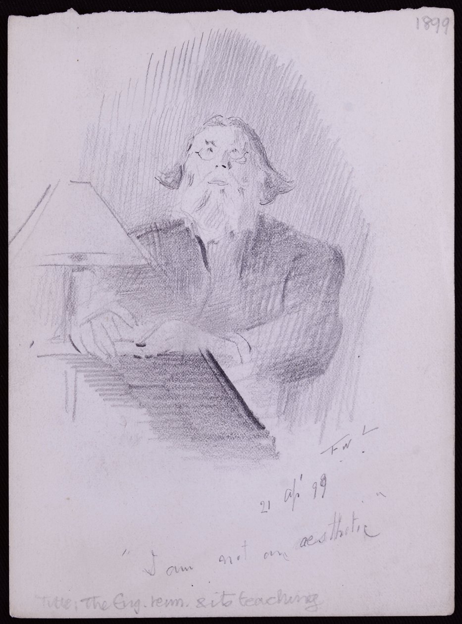 Portrett av nord? av Francis Wilfred Lawson