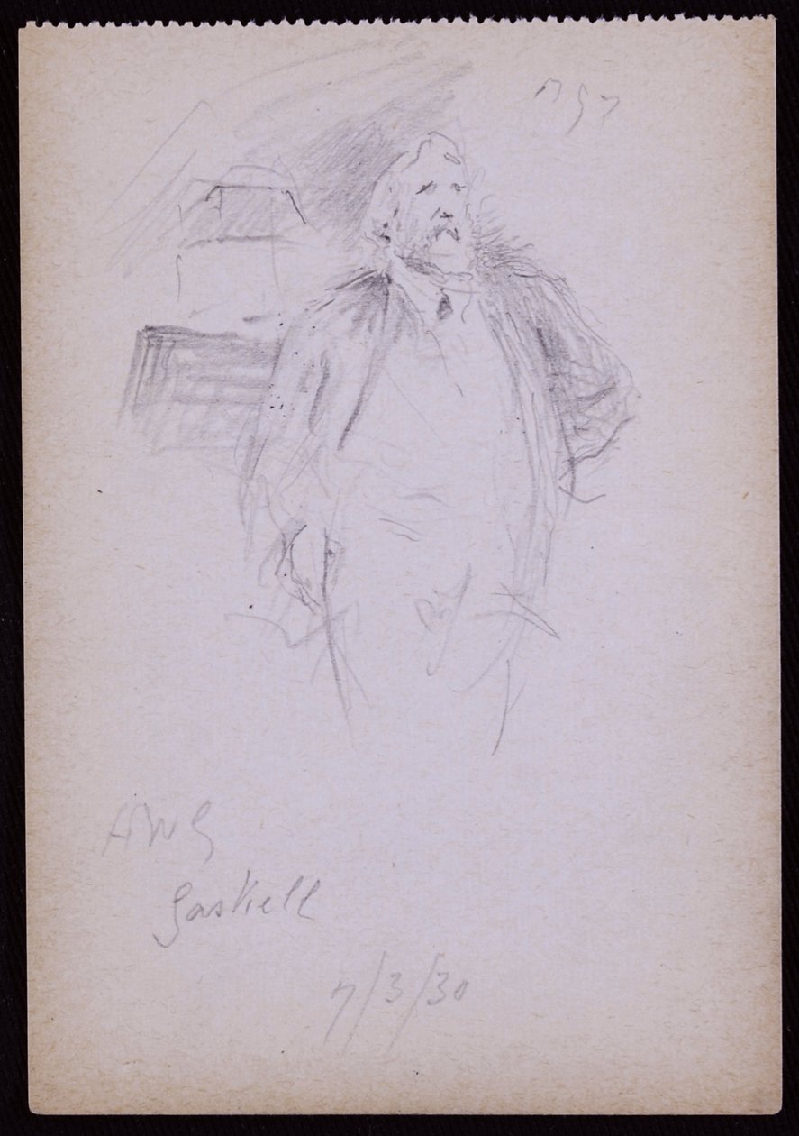Portrett av Percival Gaskell av Francis Wilfred Lawson