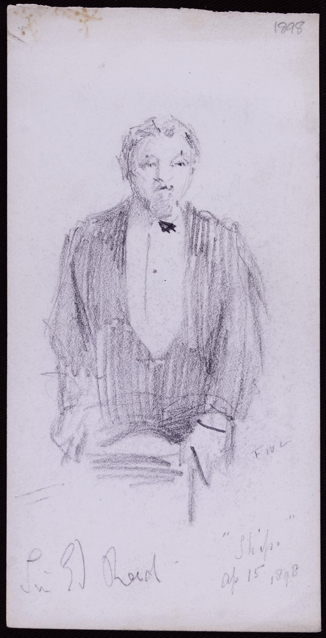 Portrett av Sir Edward Reid av Francis Wilfred Lawson