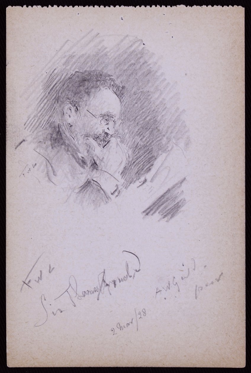 Portrett av Sir Thomas Arnold av Francis Wilfred Lawson
