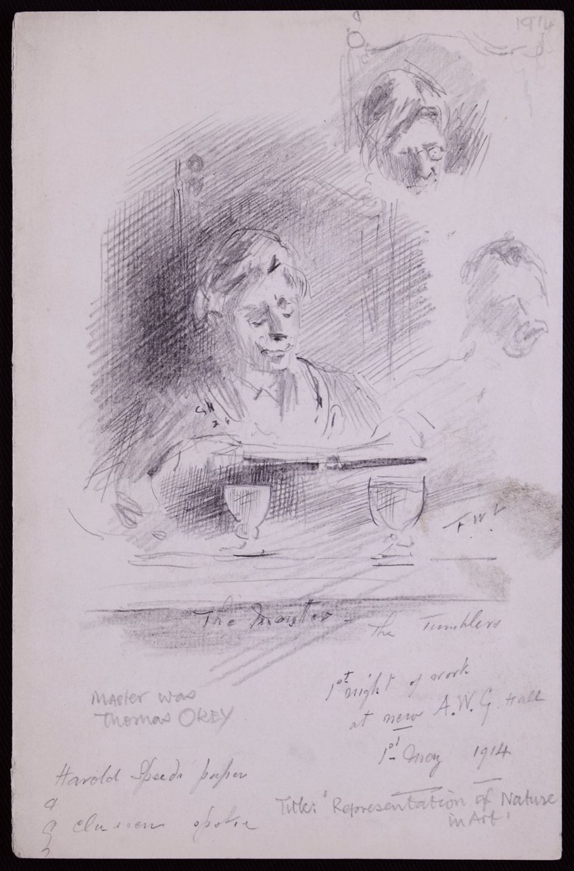 Portrett av Thomas Okey av Francis Wilfred Lawson