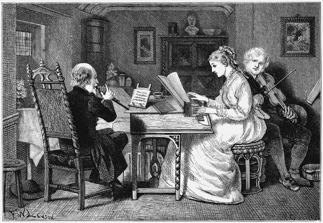 Lage musikk, London, 1874 av Francis Wilfrid Lawson