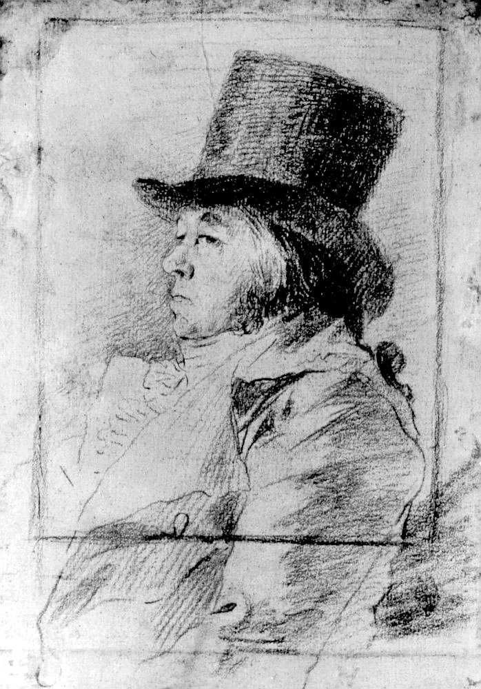 Selvportrett av Francisco de Goya