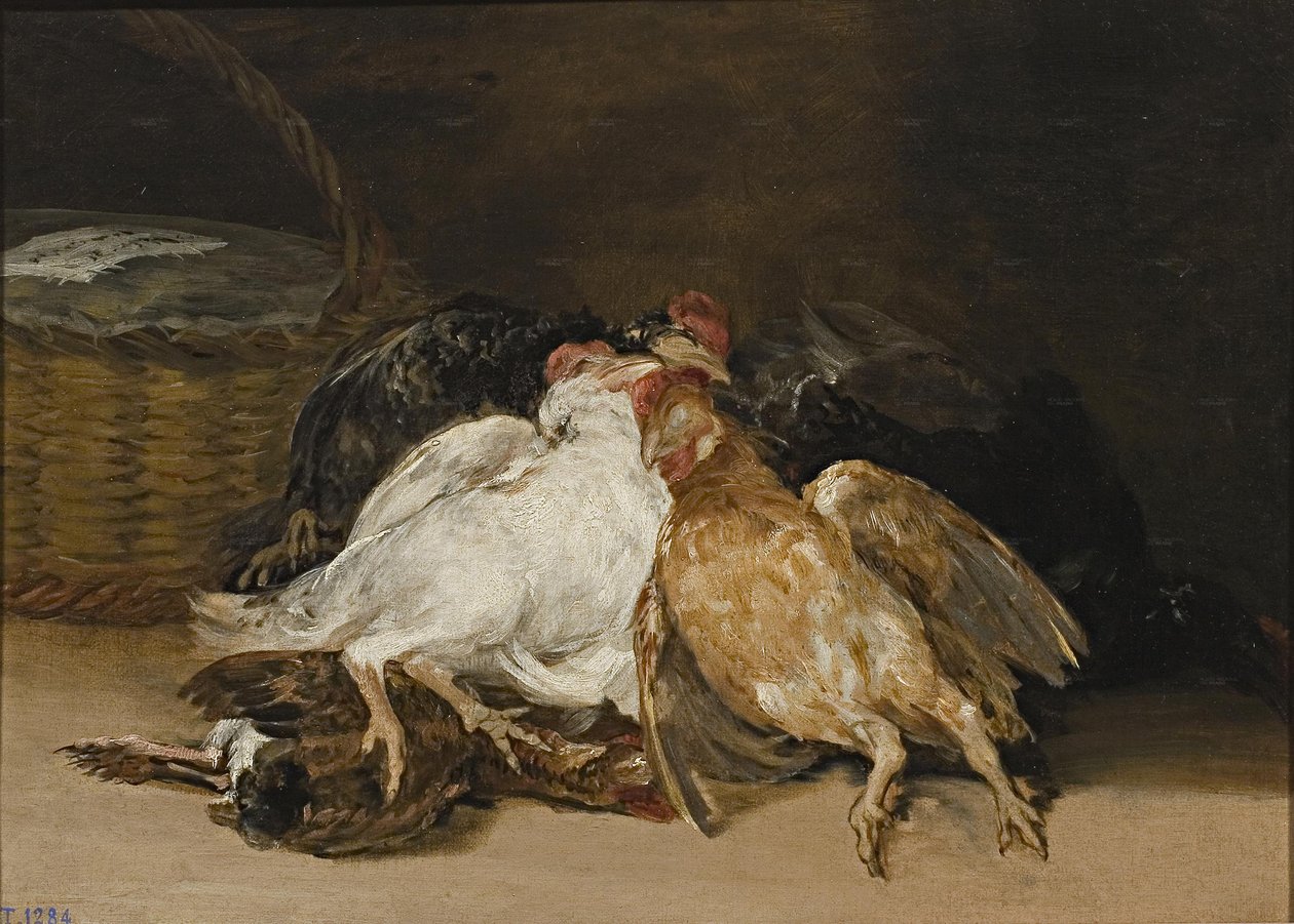 Døde fugler av Francisco de Goya