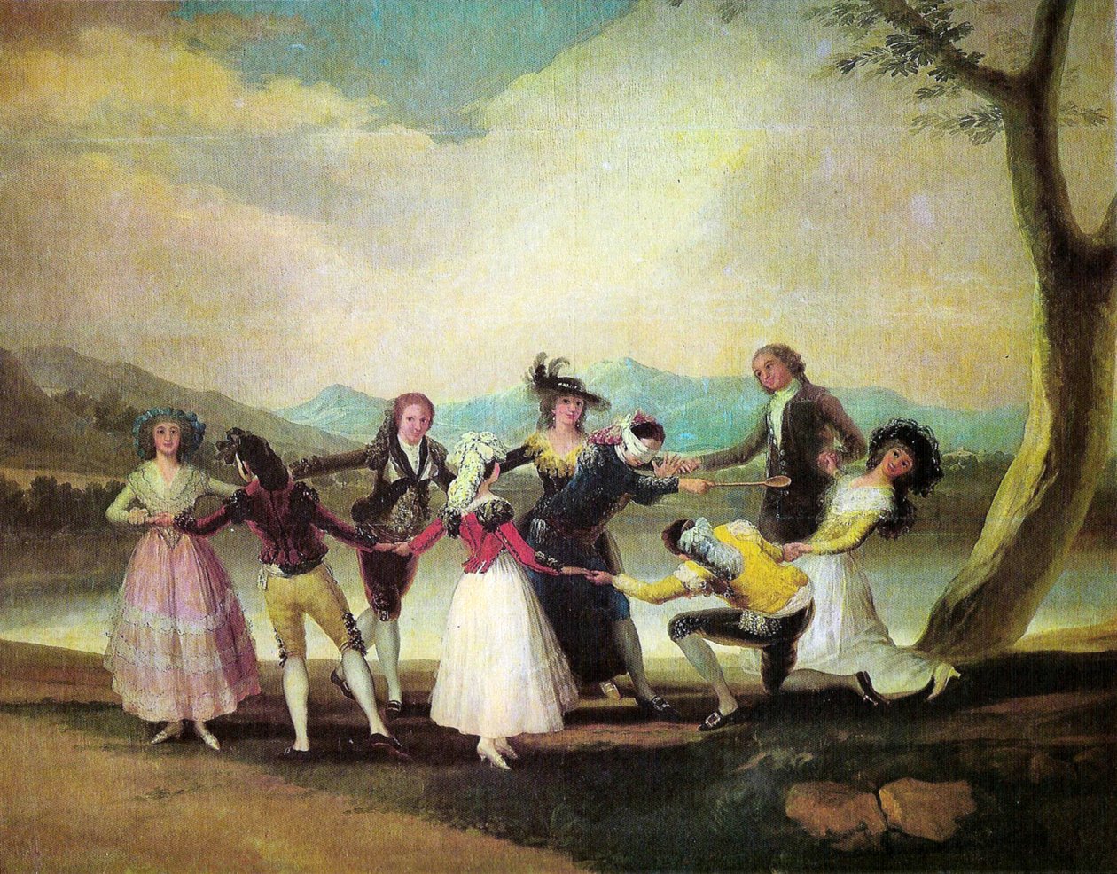 Blind manns bløff av Francisco de Goya