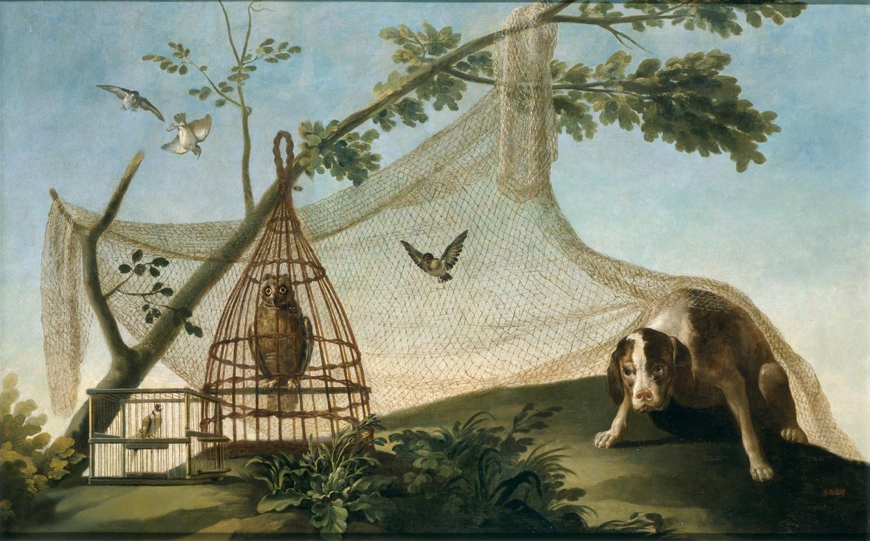 Jakt med krav av Francisco de Goya