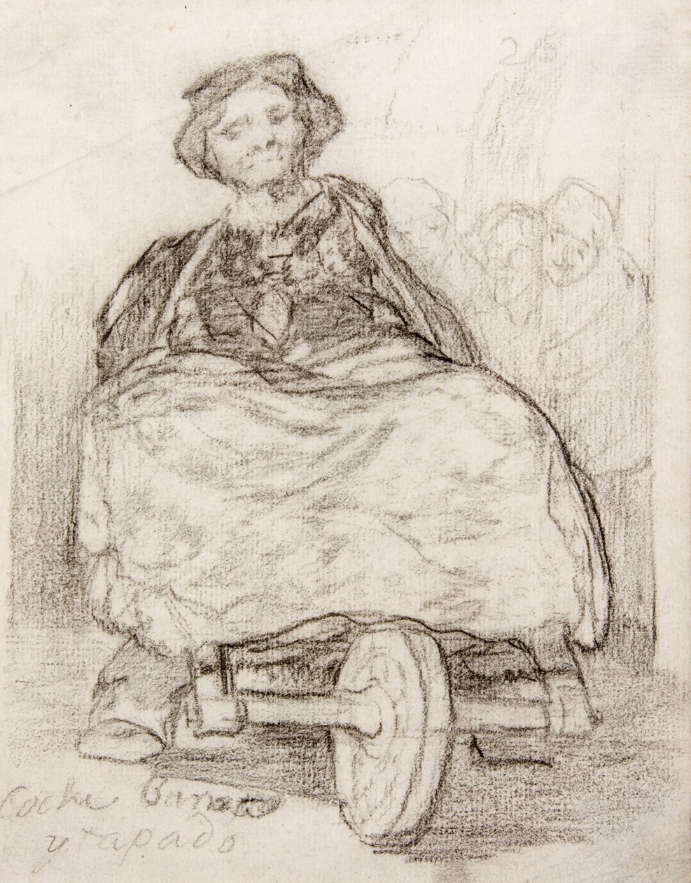 Billig dekket trener av Francisco de Goya