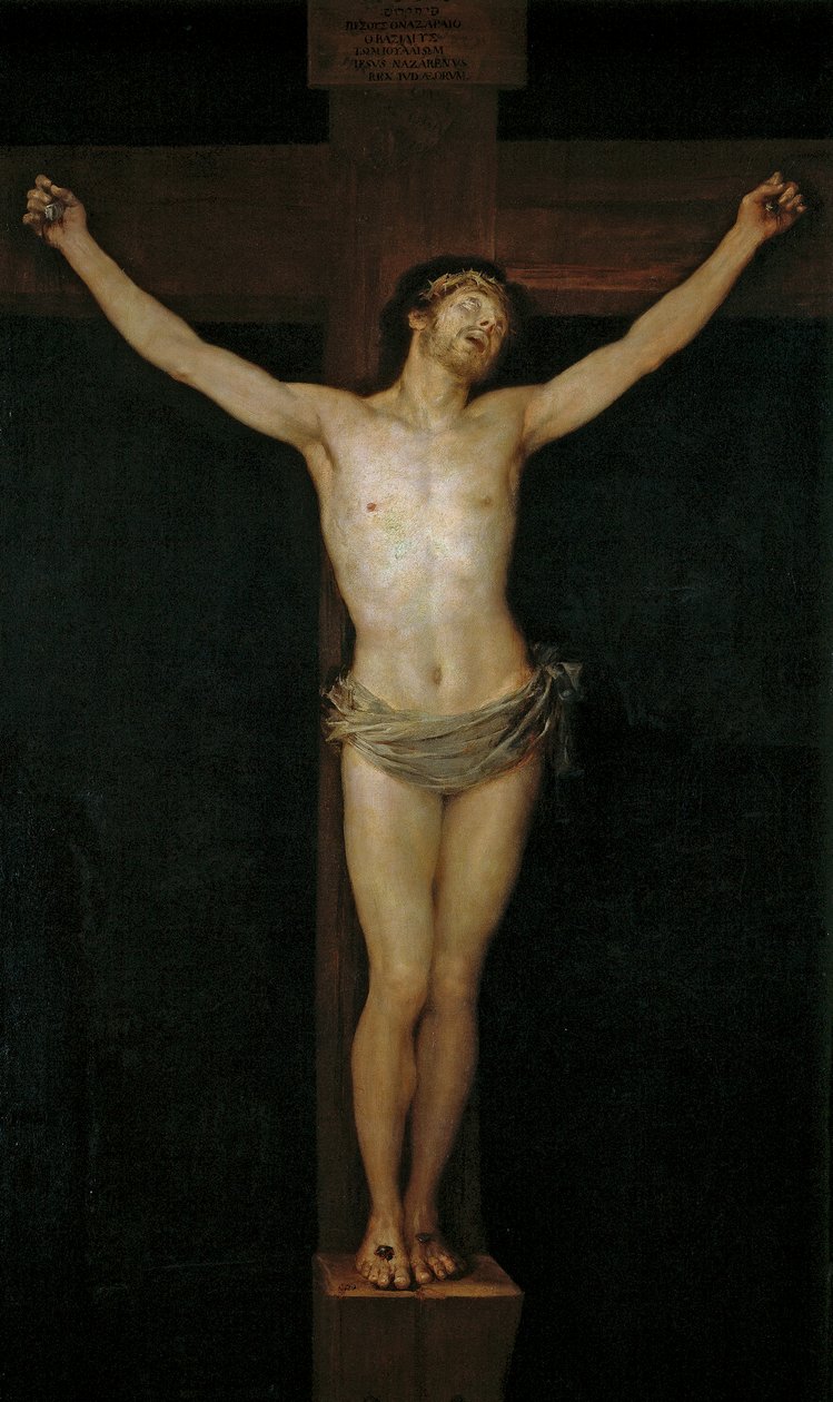 Kristus på korset av Francisco de Goya