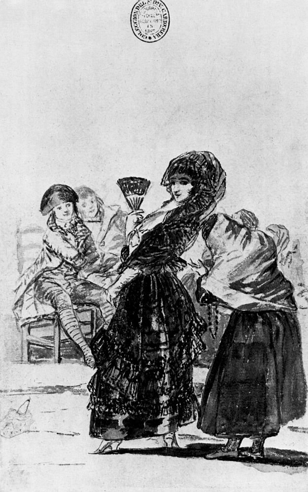 Han tegnet av Francisco de Goya