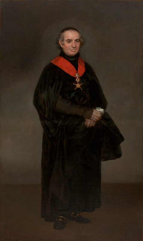 Don Juan Antonio Llorente av Francisco de Goya