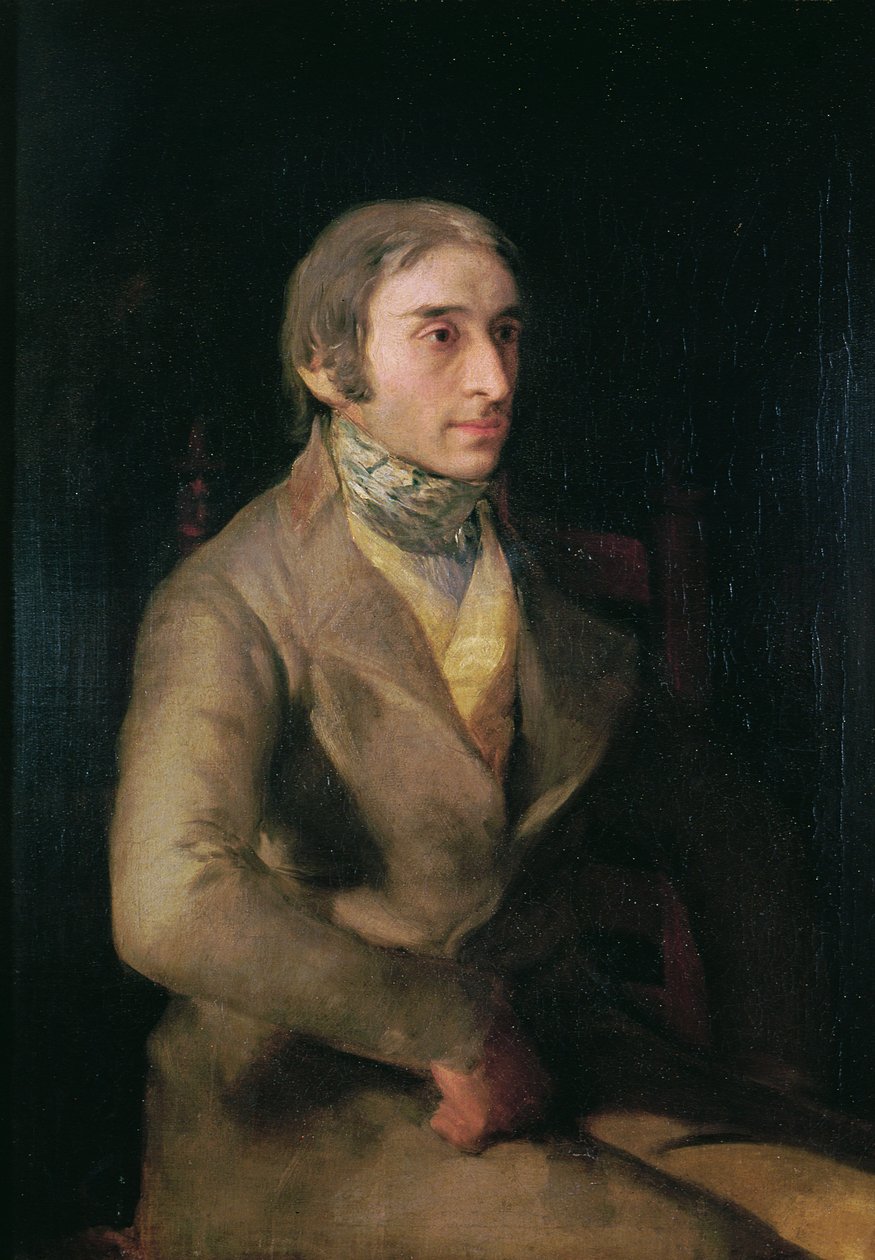 Don Manuel Silvela (1781-1832) ca. 1809-12 av Francisco de Goya