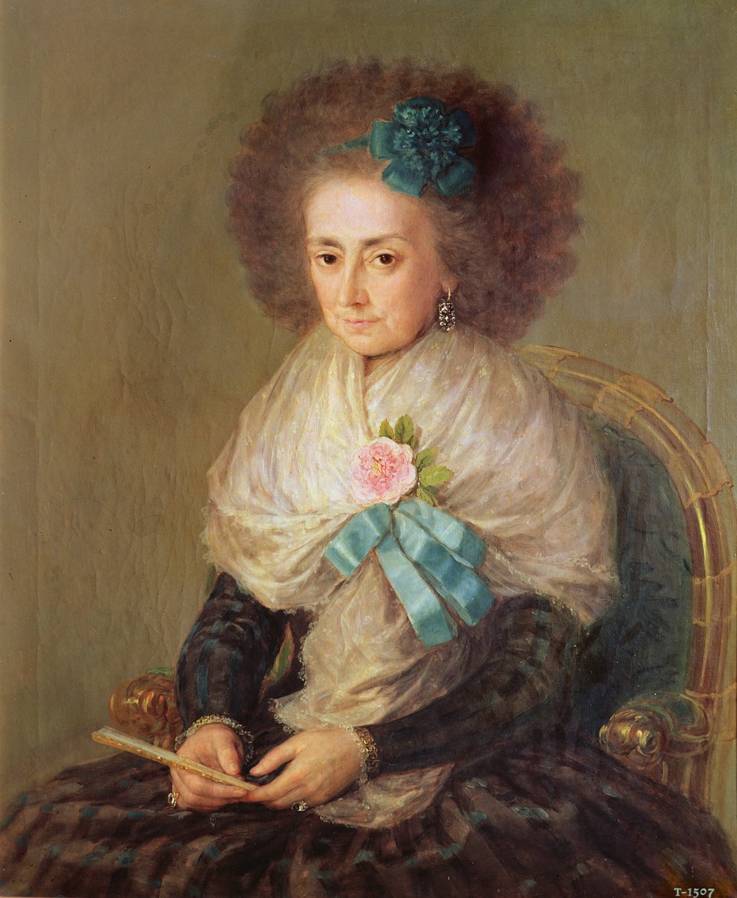 Dona Maria Antonia Gonzaga (1735-1801) markis av Villafranca av Francisco de Goya