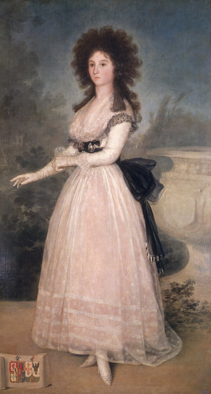 Dona Tadea Arias de Enriquez, 1793-94 av Francisco de Goya