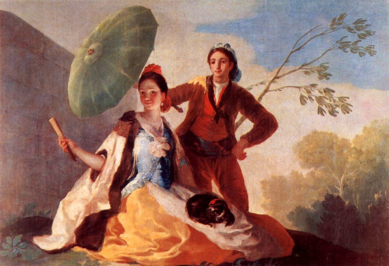 El Pardo og El Escorial av Francisco de Goya