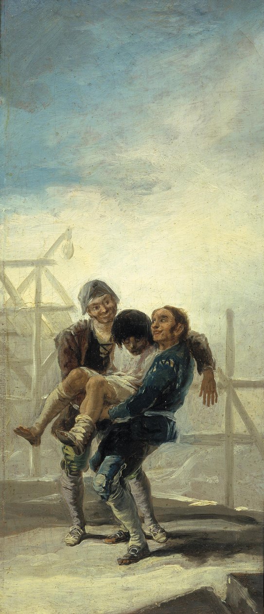 Den fulle murer av Francisco de Goya