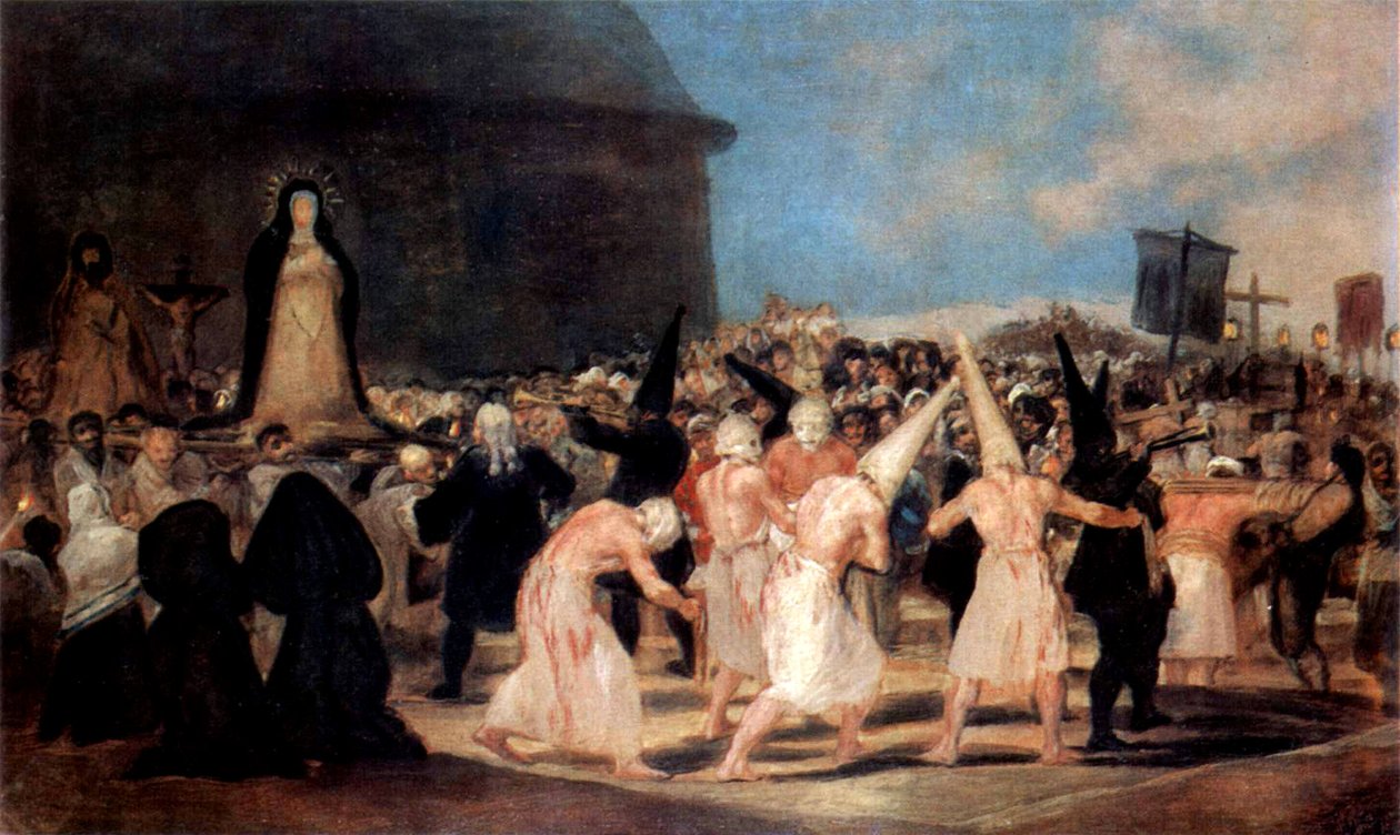 Flagellasjon av Francisco de Goya