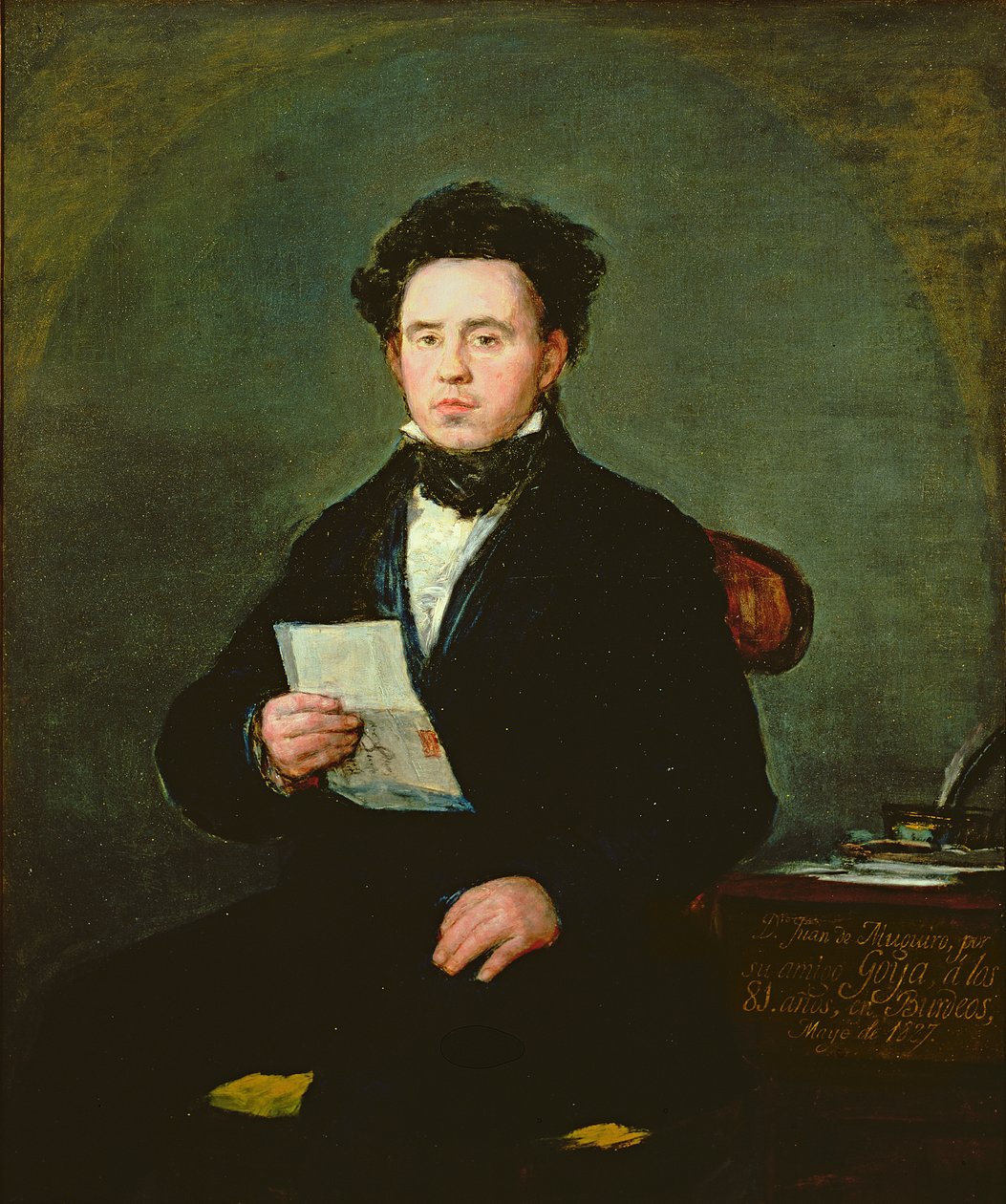 Juan Bautista de Muguiro (1786-1856) 1827 av Francisco de Goya