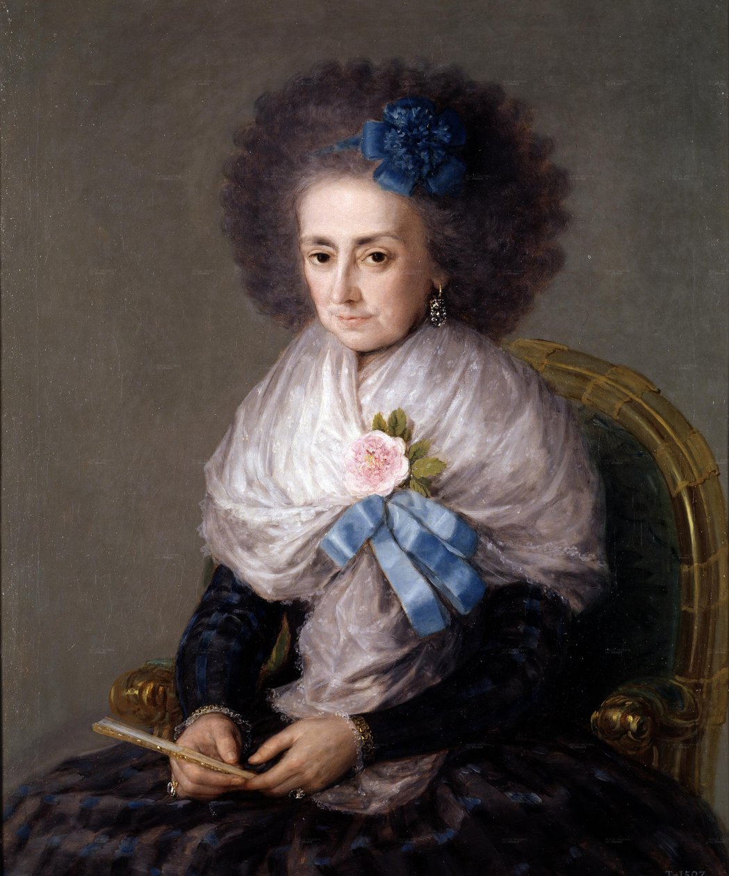 Enken marsjoninne i Villafranca av Francisco de Goya