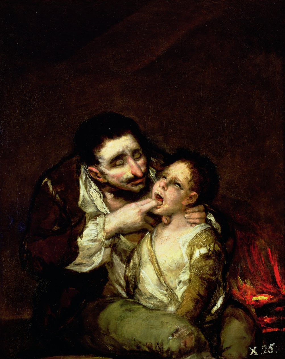 Lazarillo de Tormes, 1819 av Francisco de Goya