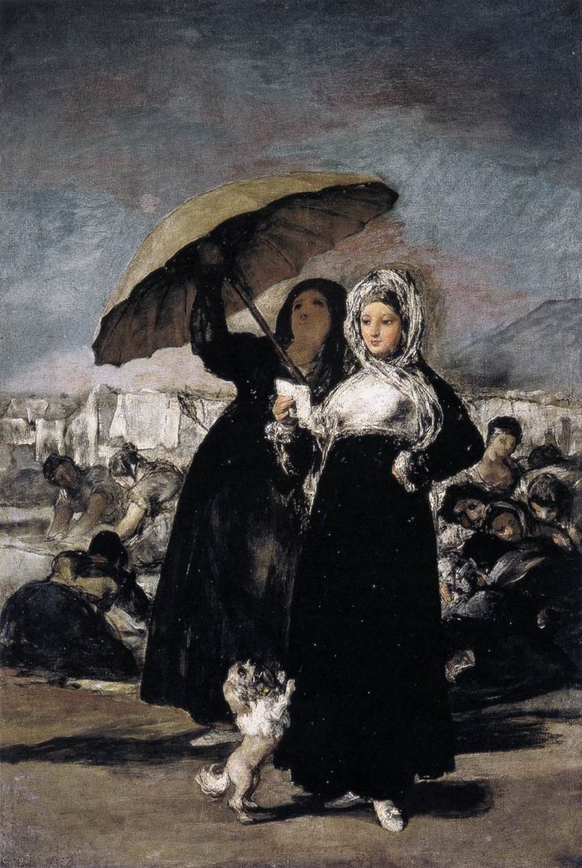 Les Jeunes eller de unge av Francisco de Goya