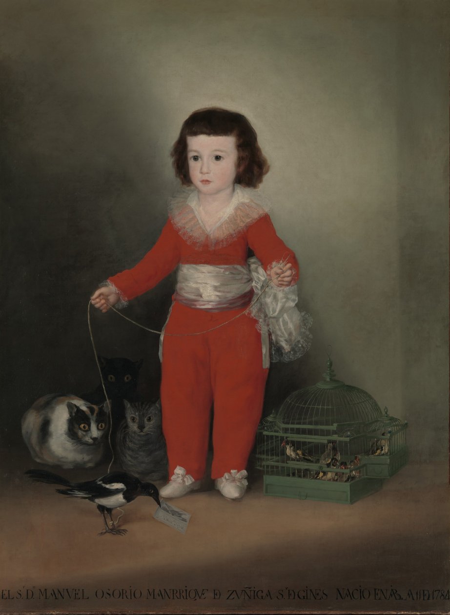Manuel Osorio Manrique de Zuñiga av Francisco de Goya