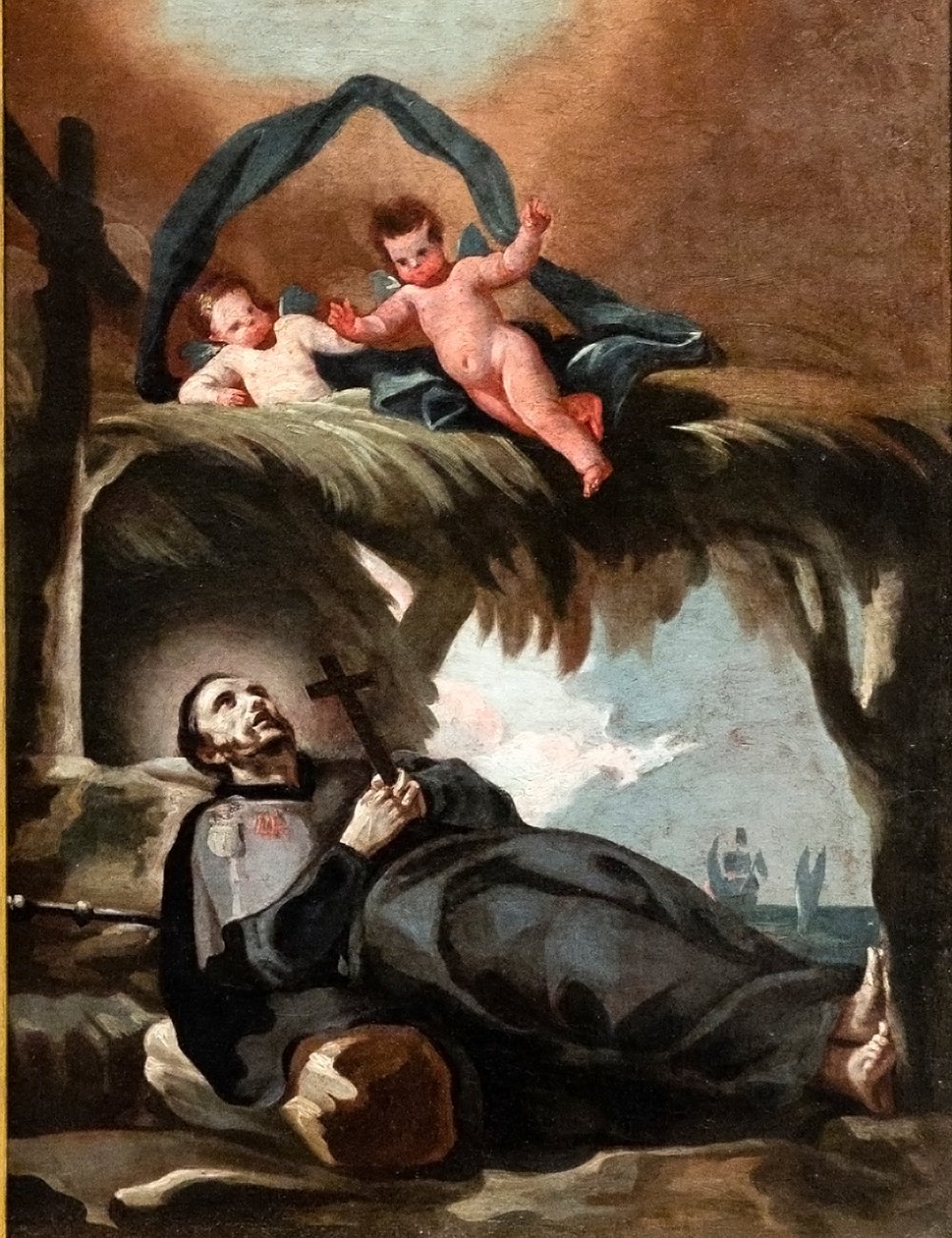 Saint Francis Xaviers død av Francisco de Goya