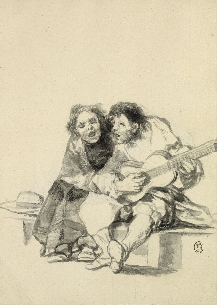 Muy accordes (De er veldig i harmoni) av Francisco de Goya