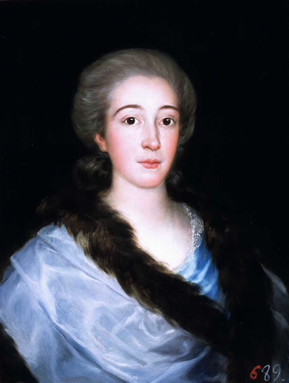 Portrett av Doña María Teresa de Vallabriga y Rozas av Francisco de Goya