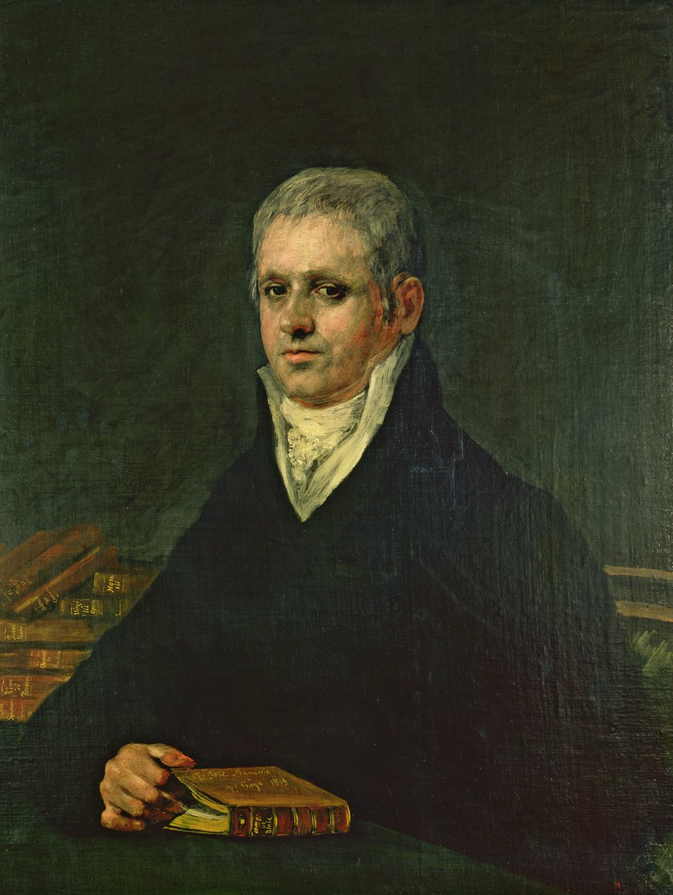 Portrett av Don Jose Munarriz, 1815 av Francisco de Goya