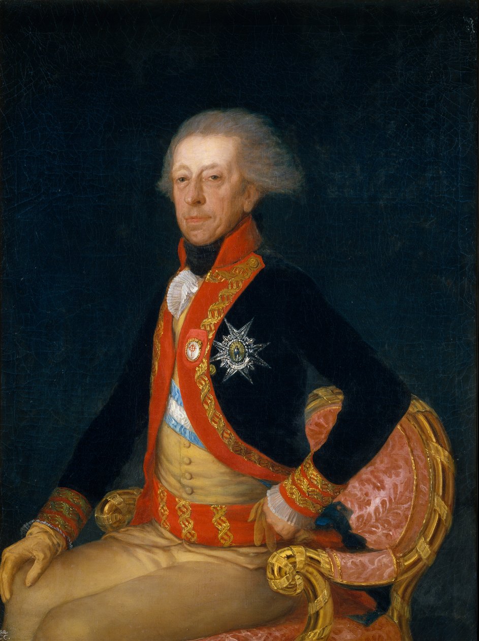 Portrett av general Antonio Ricardos av Francisco de Goya